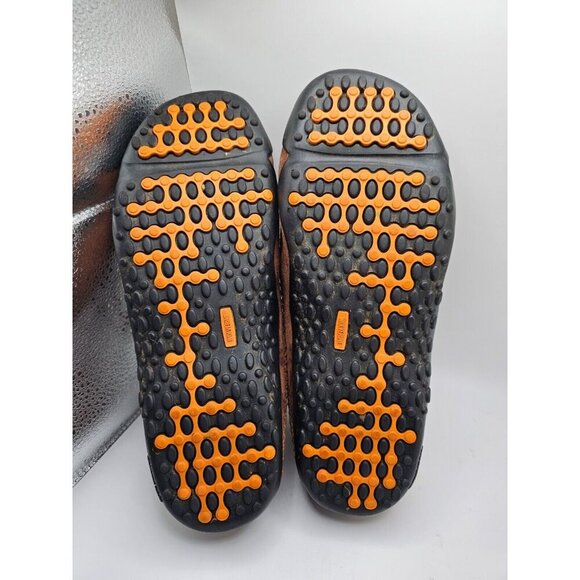 Men's Wolverine iCS Weston Lace-Up Shoes Leather Brown Size 9.5M W05557‎ - Picture 4 of 6